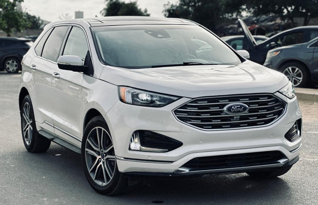 FORD EDGE TITANIUM 2019 Blanc