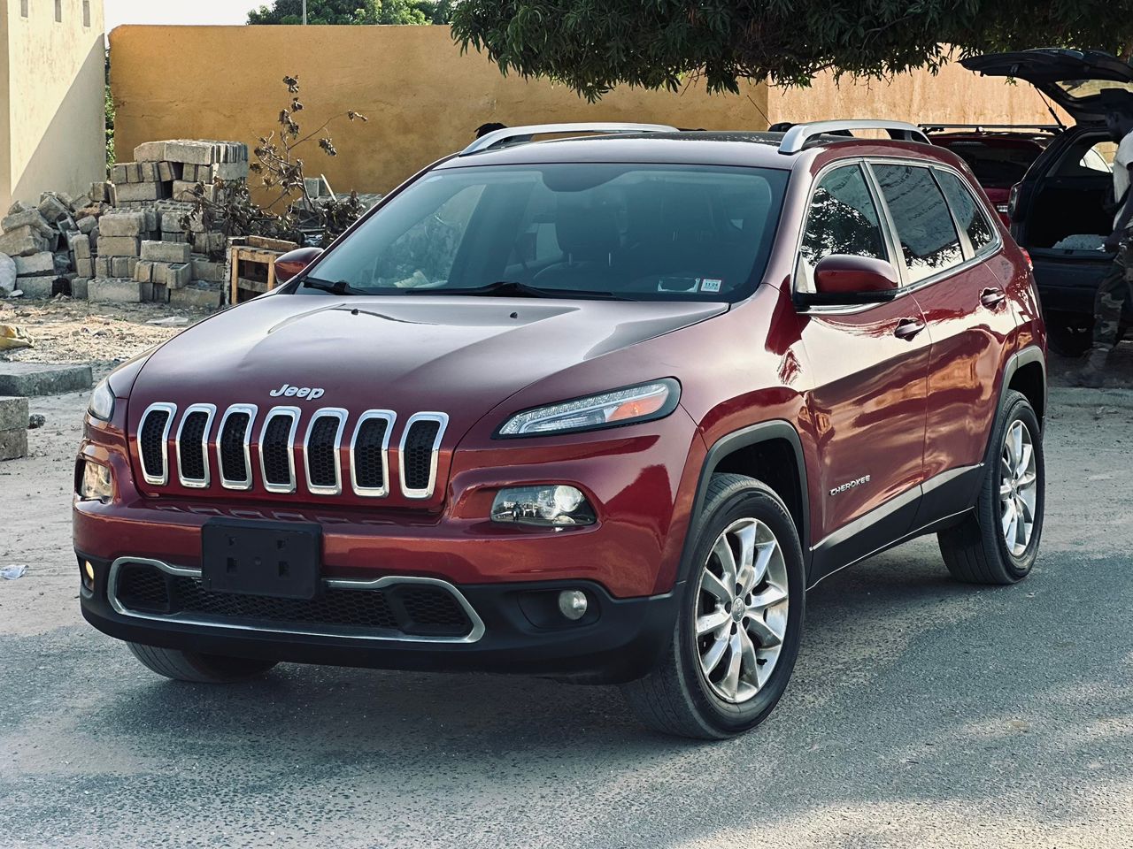 JEEP CHEROKEE LIMITED 2017 Rouge