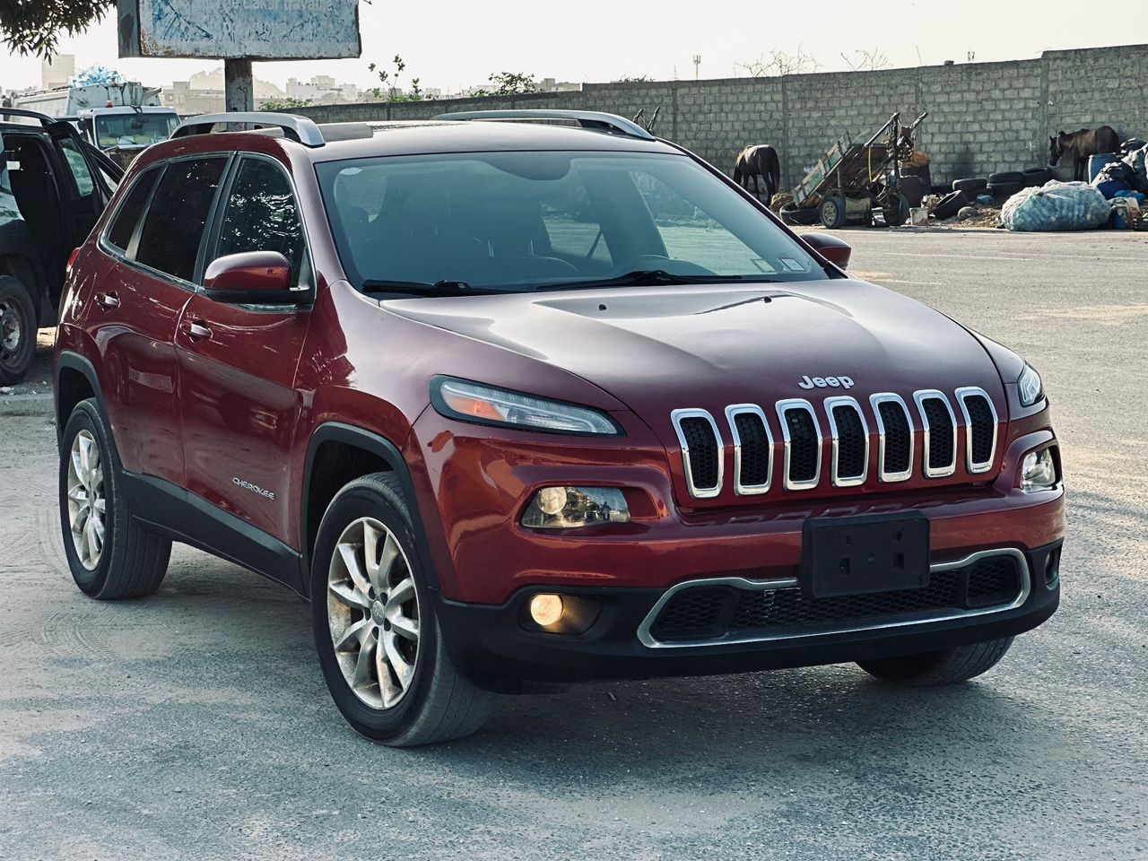 JEEP CHEROKEE LIMITED 2017 Rouge