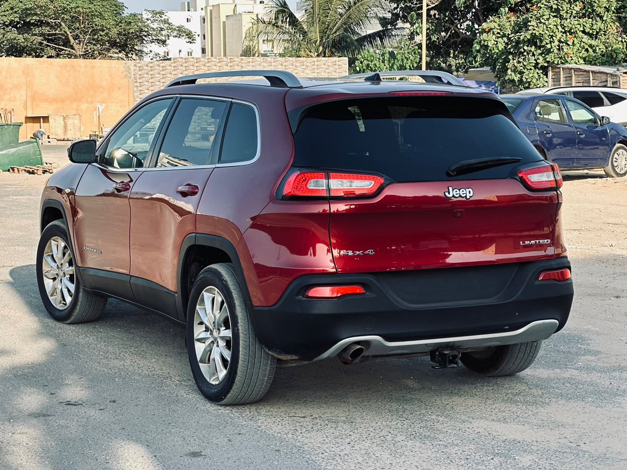 JEEP CHEROKEE LIMITED 2017 Rouge