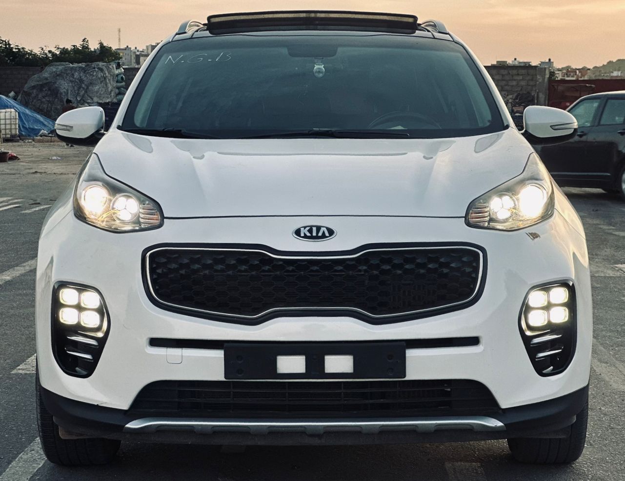 KIA SPORTAGE 2017 Blanc